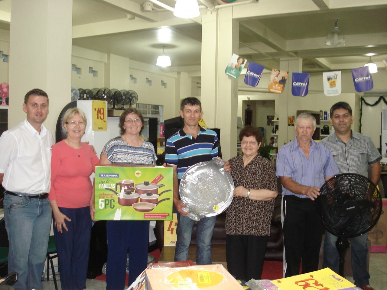 Campanha premia três contribuintes