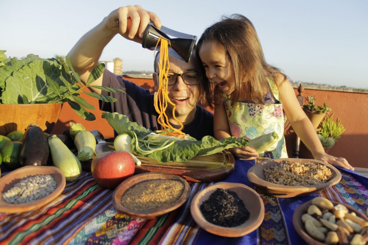 Culinária viva Alimentação consciente