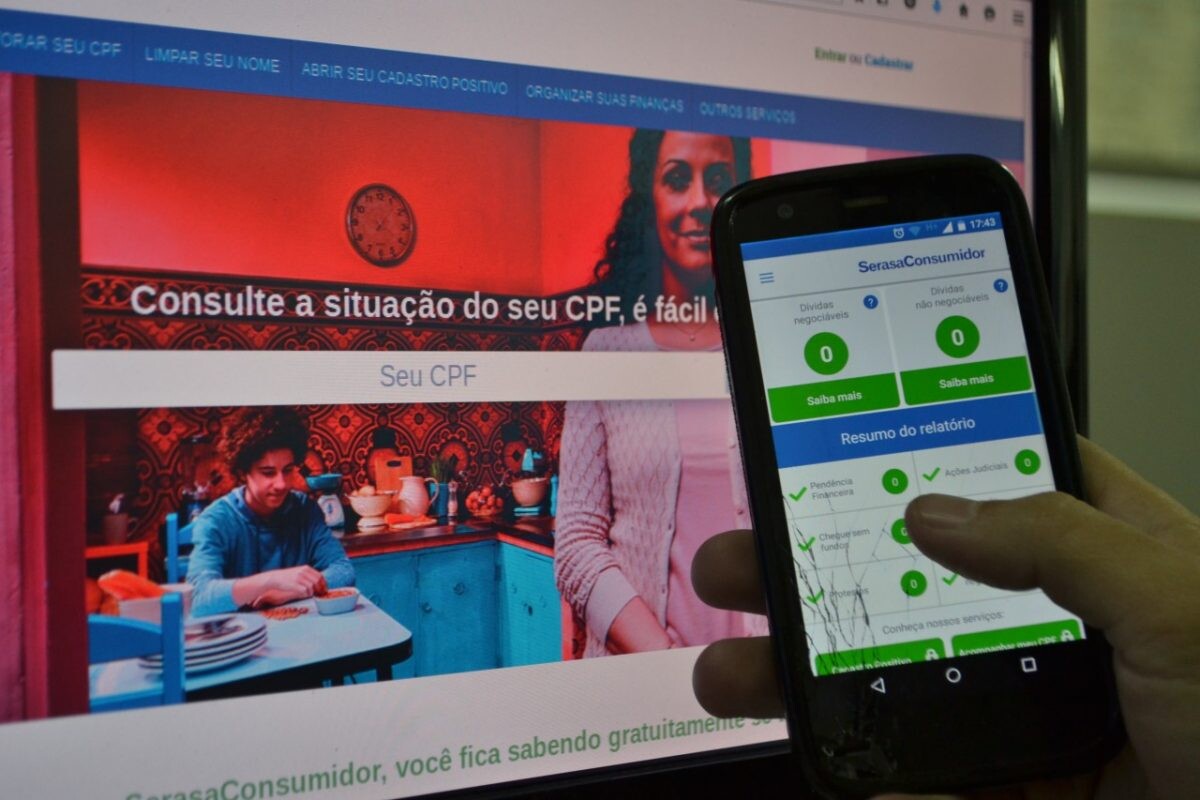Aplicativo auxilia consumidores a consultar débito no Serasa