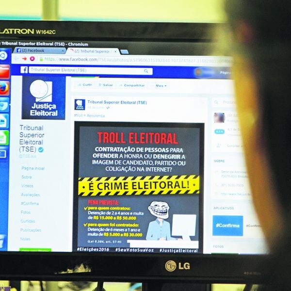 Justiça Eleitoral avalia páginas e “fakes”
