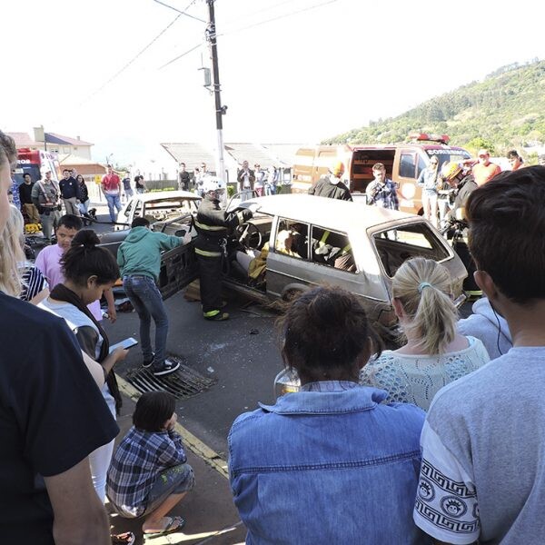 Simulação encerra Semana do Trânsito
