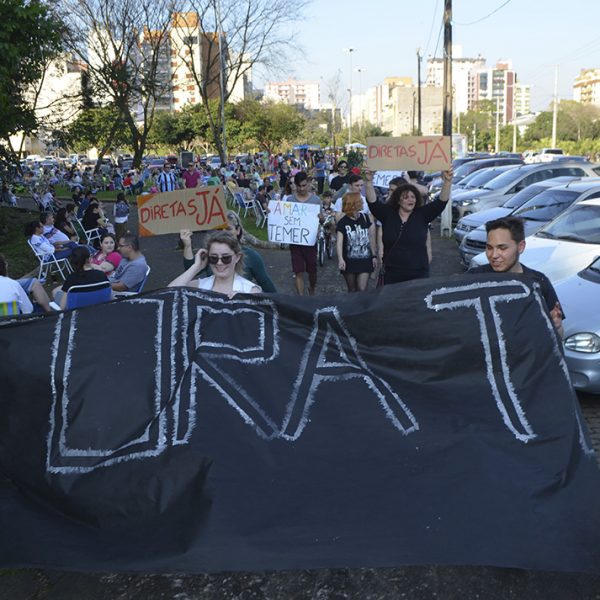 Manifestação contra o presidente Temer tem baixa adesão