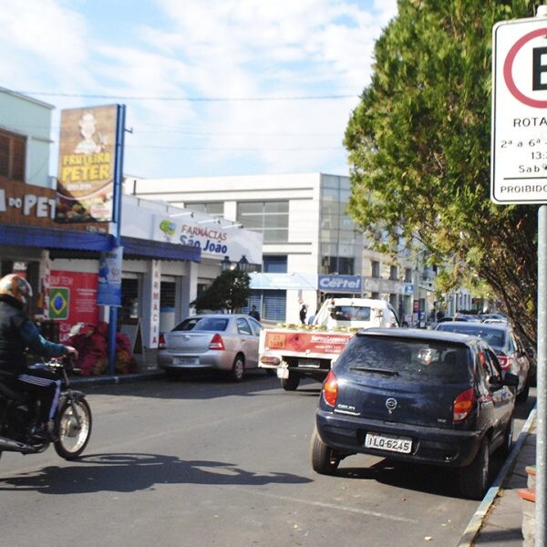 Município estuda implementar rotativo
