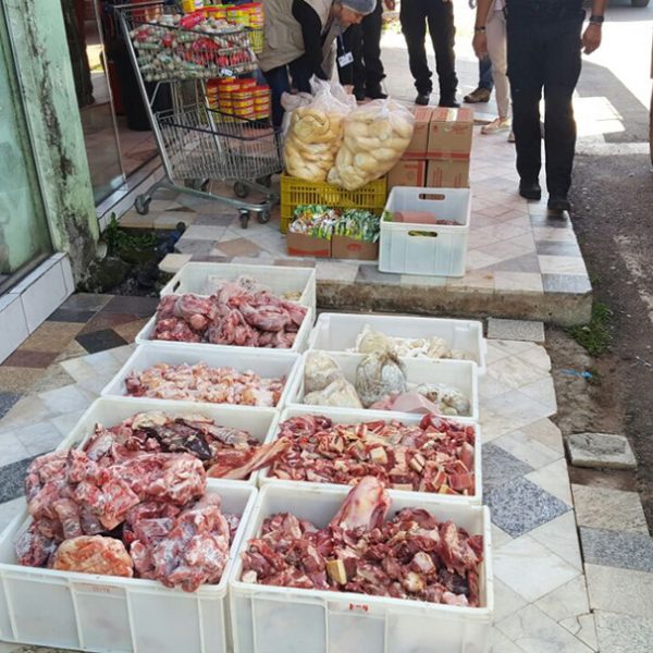 Operação resulta em apreensão de alimentos