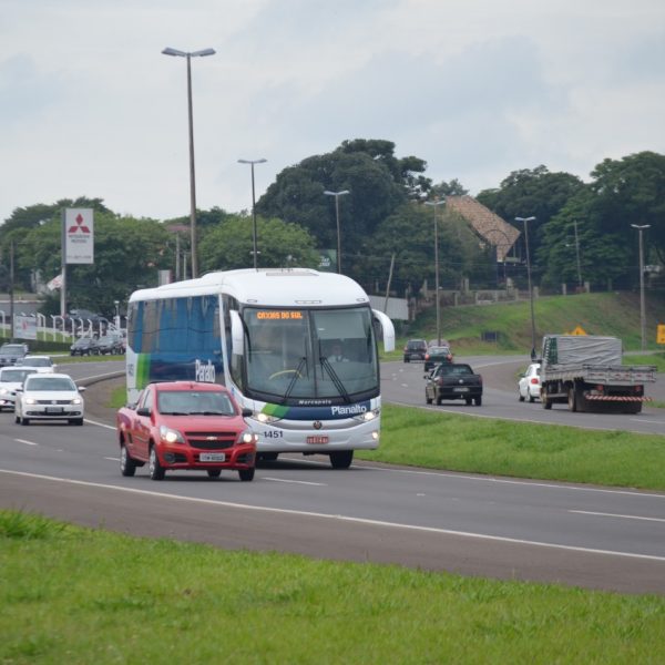 Tráfego na BR-386 dobra no domingo