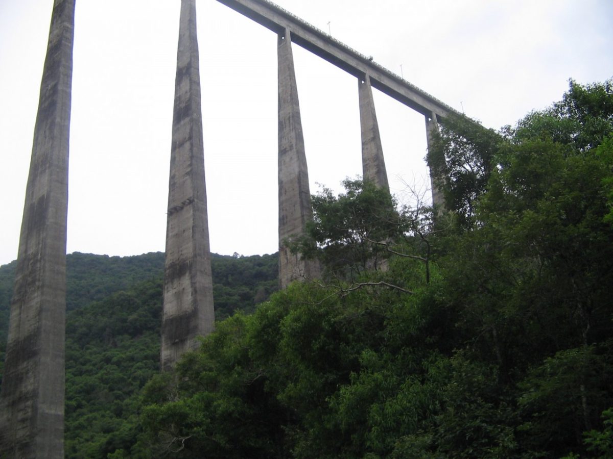 Viaduto 13 está fechado para visitações