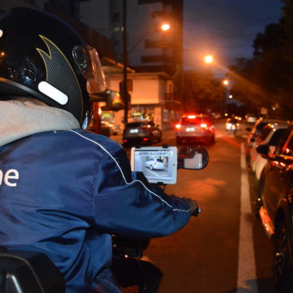 Tecnologia em motocicleta promete eficiência no rotativo