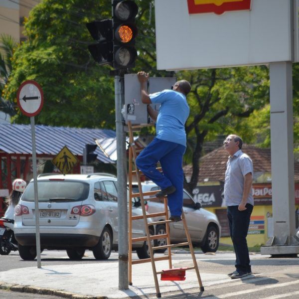 Sincronização de semáforos é refeita de novo