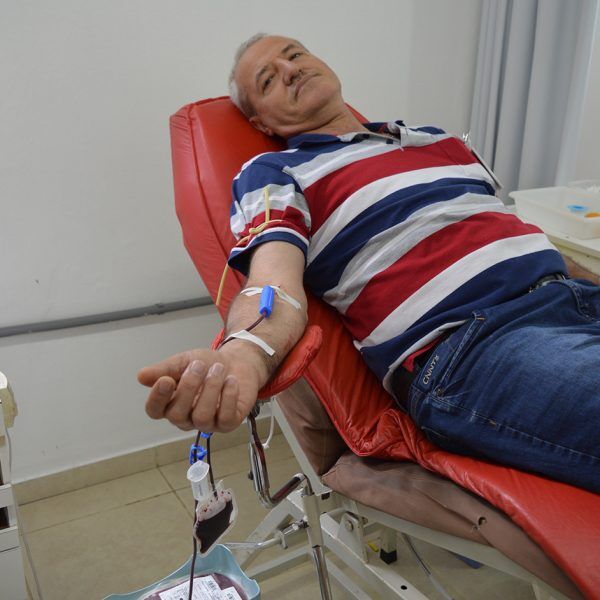 Solidariedade une pessoas para doação de sangue