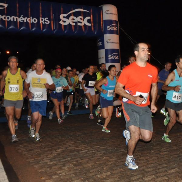 Corrida e caminhada ocorrem neste sábado