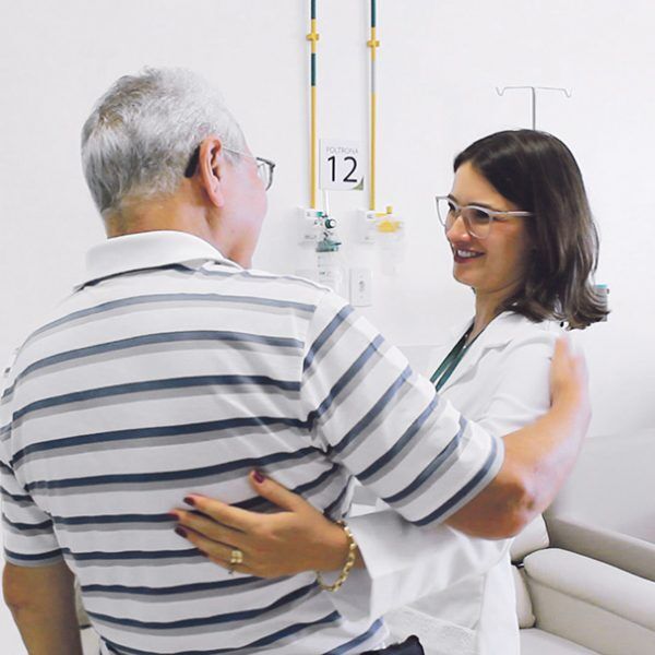 Equipe multidisciplinar no atendimento do CRON