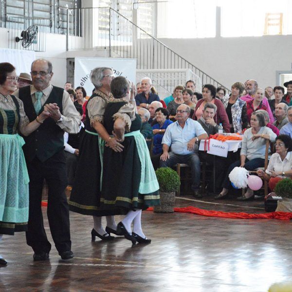 Festa marca a alegria de viver
