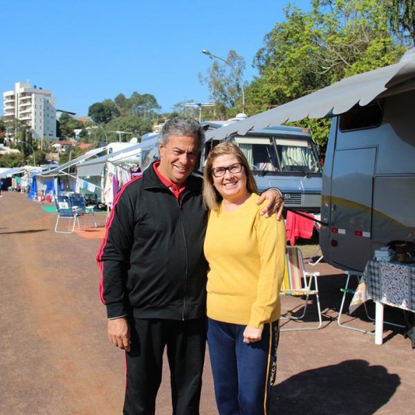 Motorhomes tomaram conta do Princesa do Vale