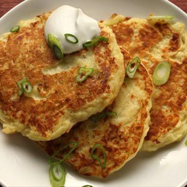 Panqueca de batatas
