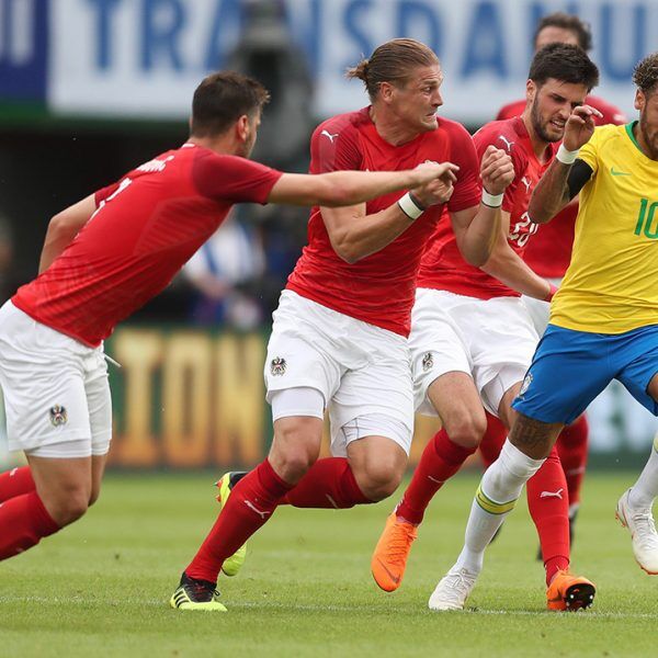 Brasil venceu  todos os amistosos