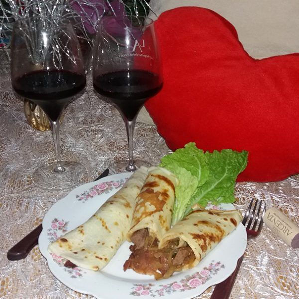 Panqueca a dois