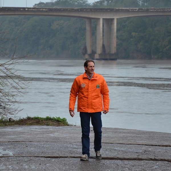 Defesa Civil monitora nível do Rio Taquari