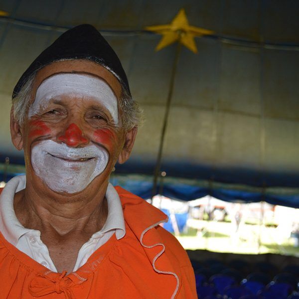 “Nunca vou parar de fazer circo”