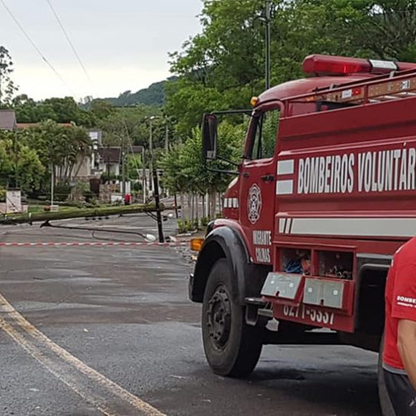 Bombeiros voluntários em risco