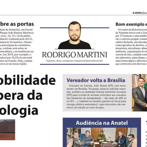 Rodrigo Martini: A mobilidade à espera da tecnologia