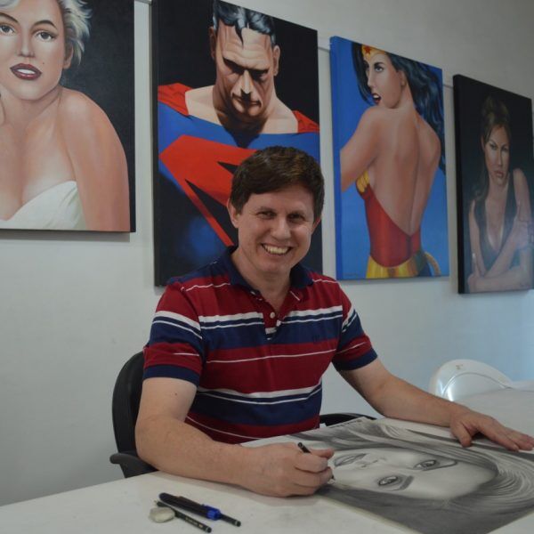 “O desenho é uma terapia”