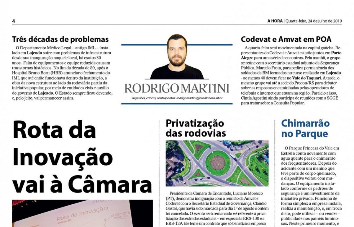 Rota da Inovação  vai à Câmara