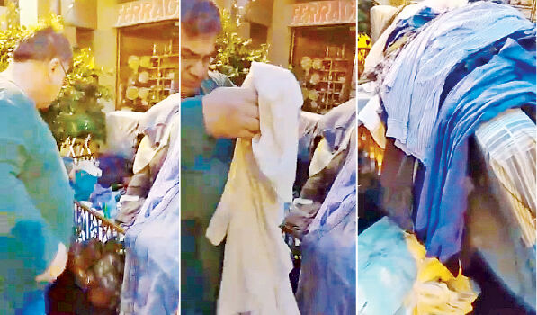 Após Campanha do Agasalho, roupas aparecem no lixo
