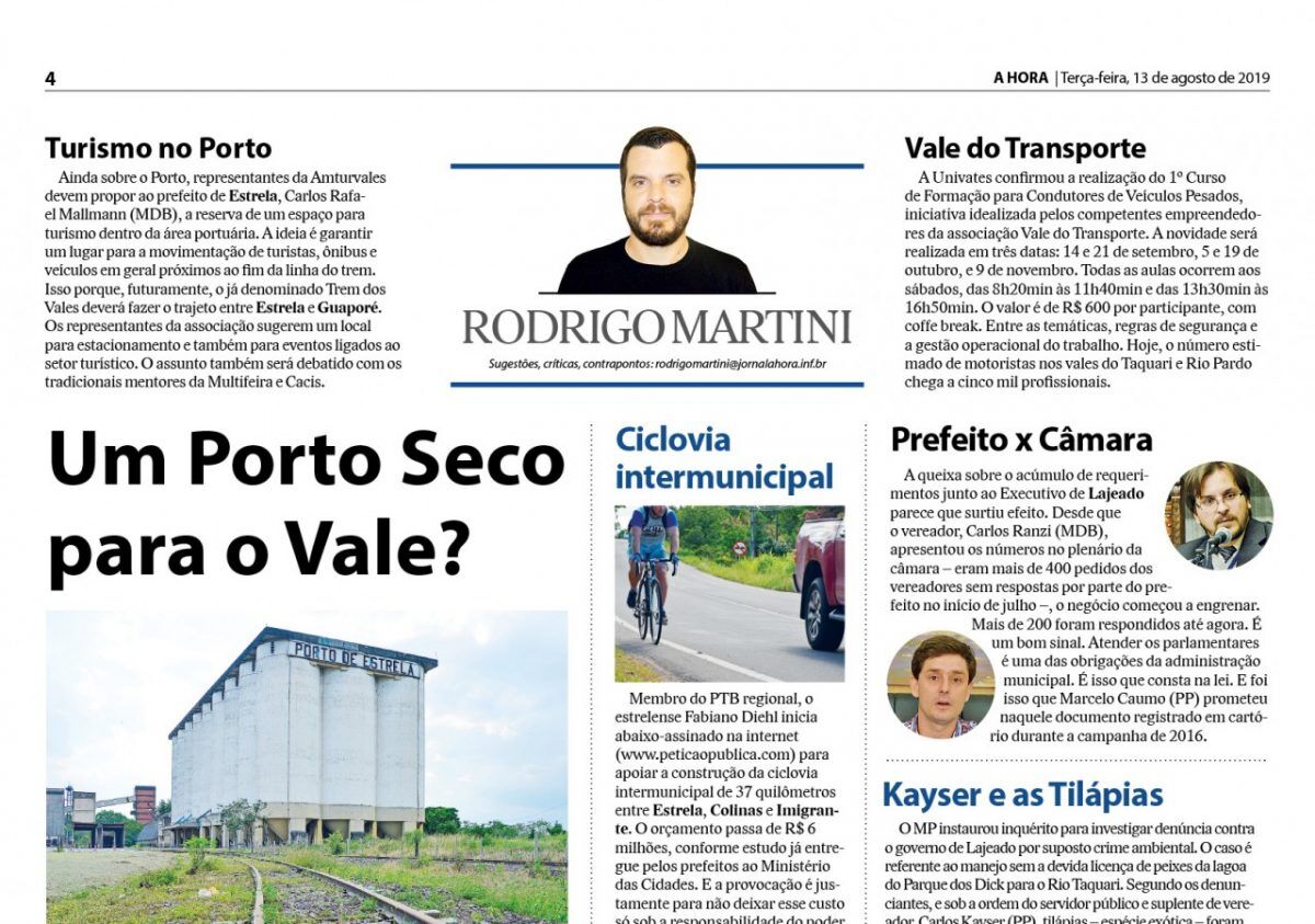 Um Porto Seco para o Vale?