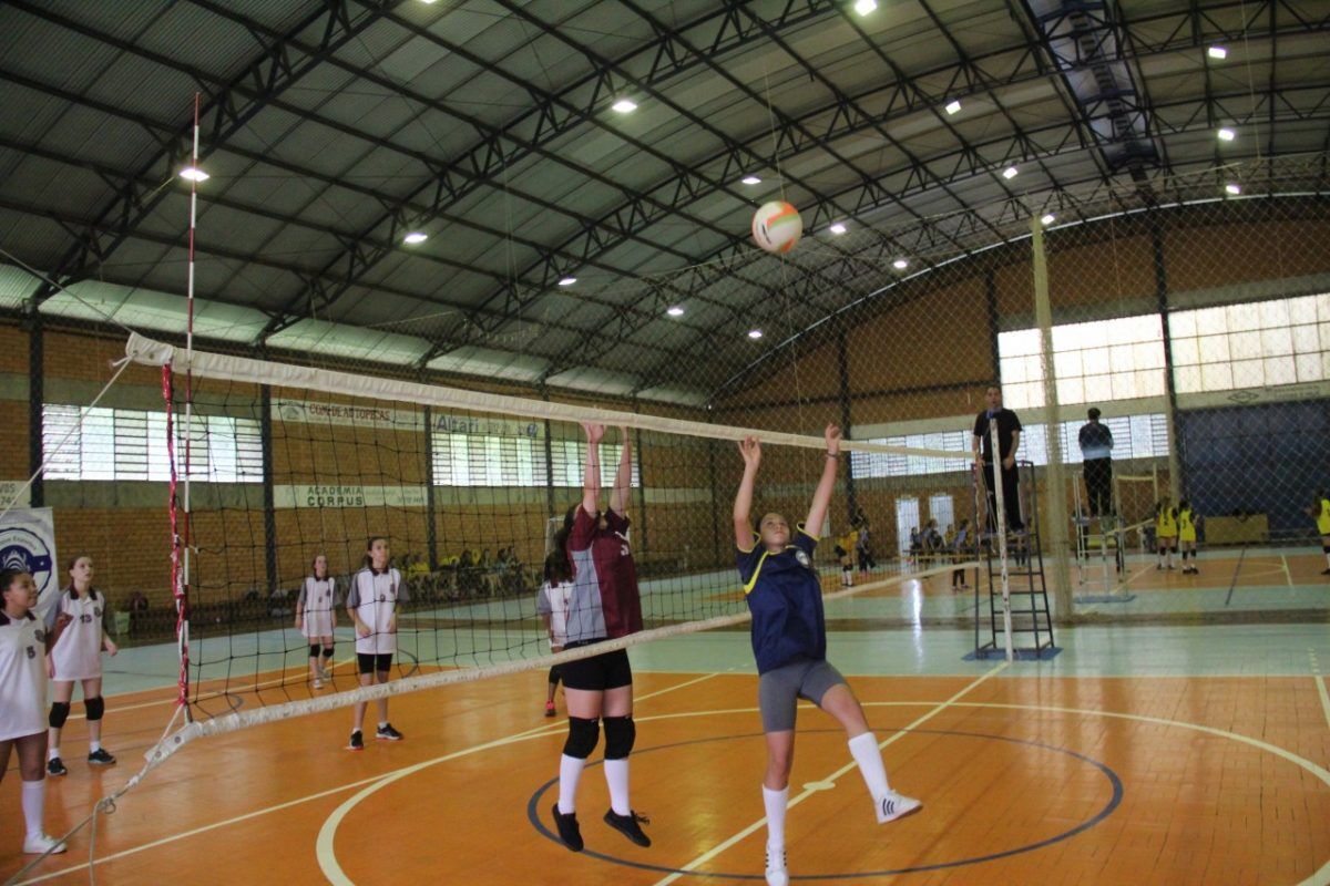 Chegou a vez do voleibol