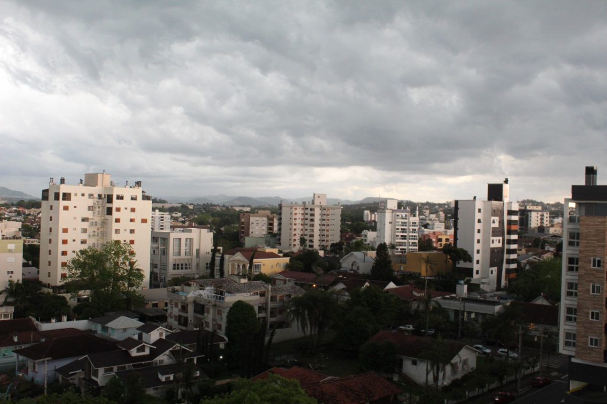 Instabilidade provoca queda na temperatura