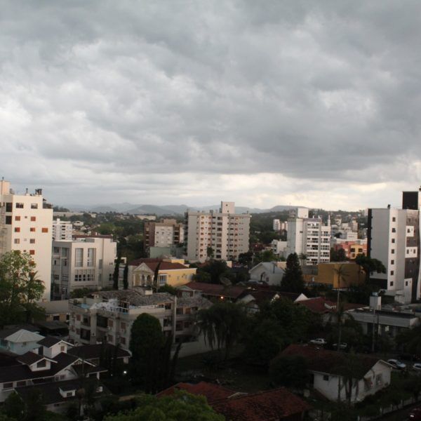 Instabilidade provoca queda na temperatura