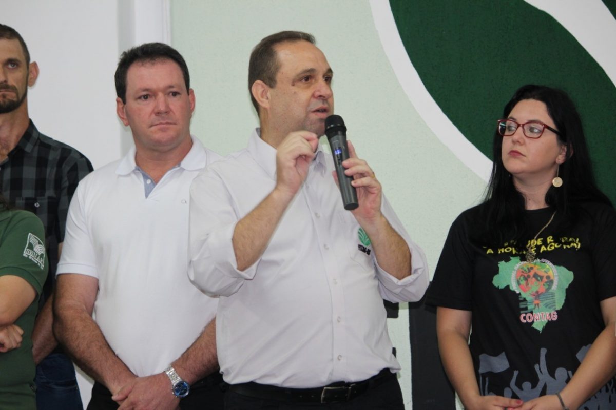 Carlos Joel é reeleito como presidente da Fetag-RS