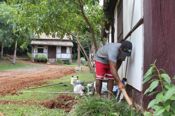 Parque Histórico de Lajeado recebe obras de melhorias