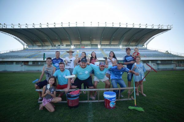 Os guardiões da Arena Alviazul