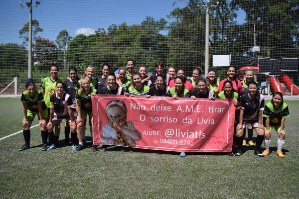 Futebol e solidariedade em prol de Lívia Teles