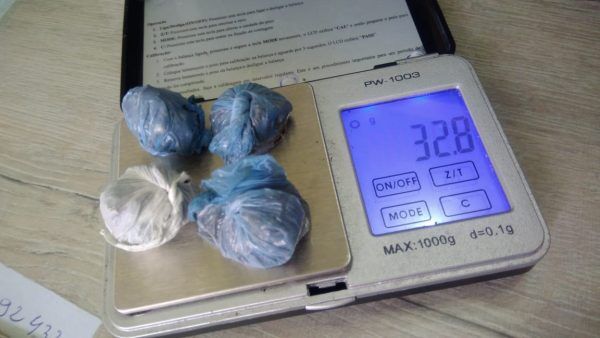 Homem é preso depois de atirar drogas dentro do Presídio de Encantado