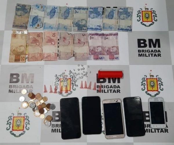 Casal é preso por tráfico de drogas em Taquari