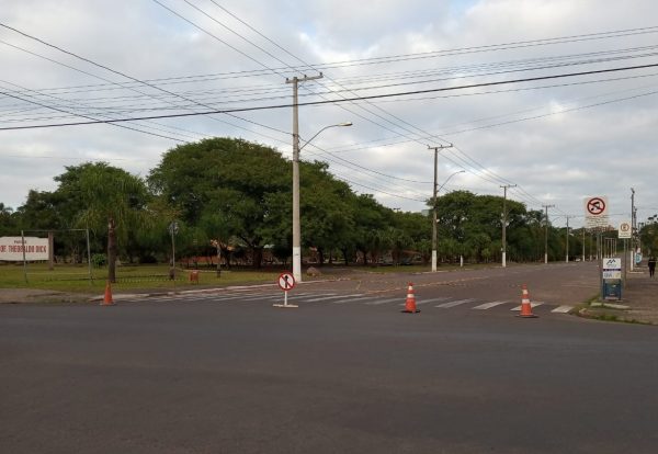 Ruas do Centro de Lajeado seguem com trânsito bloqueado