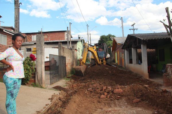 Estrela inicia obras no Bairro Imigrante