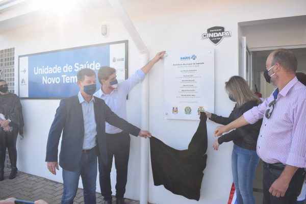Governo inaugura Posto de Saúde no Santo Antônio