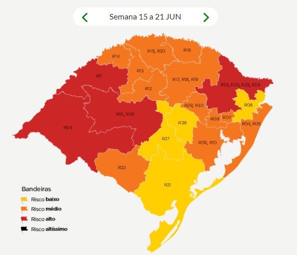 Após mudança de bandeira, prefeitos das Missões se recusam a alterar decretos