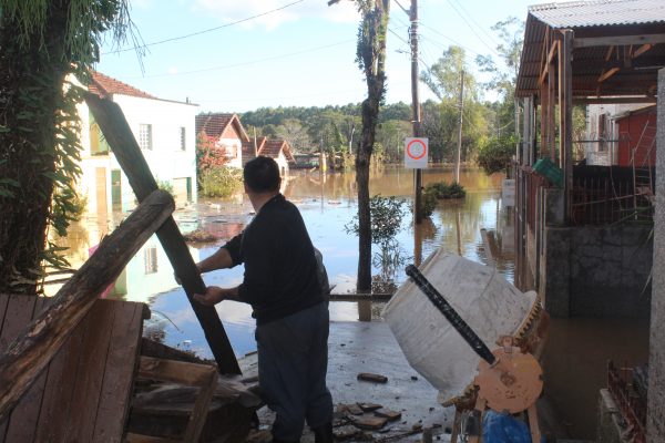 Estudo indica que 4% dos prédios de Lajeado foram atingidos no pico da cheia