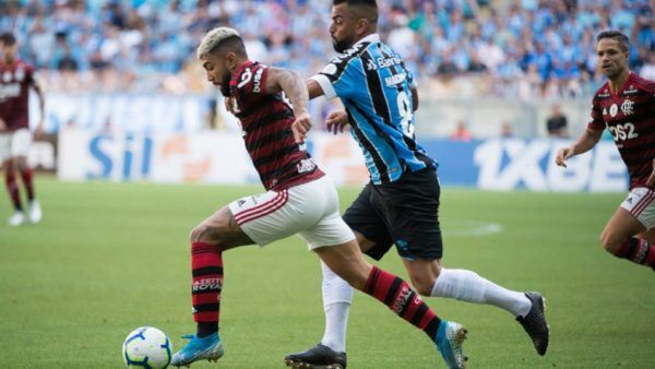 Grêmio e Flamengo empatam em 1 x 1