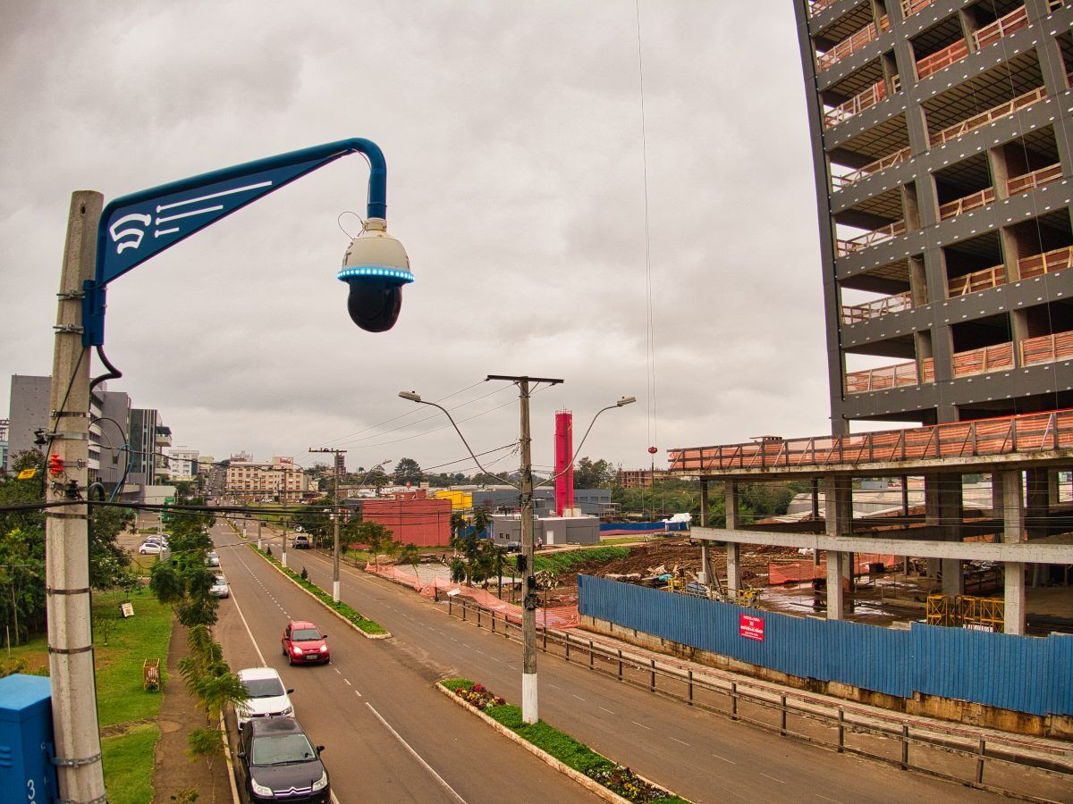 Câmeras para coibir o crime