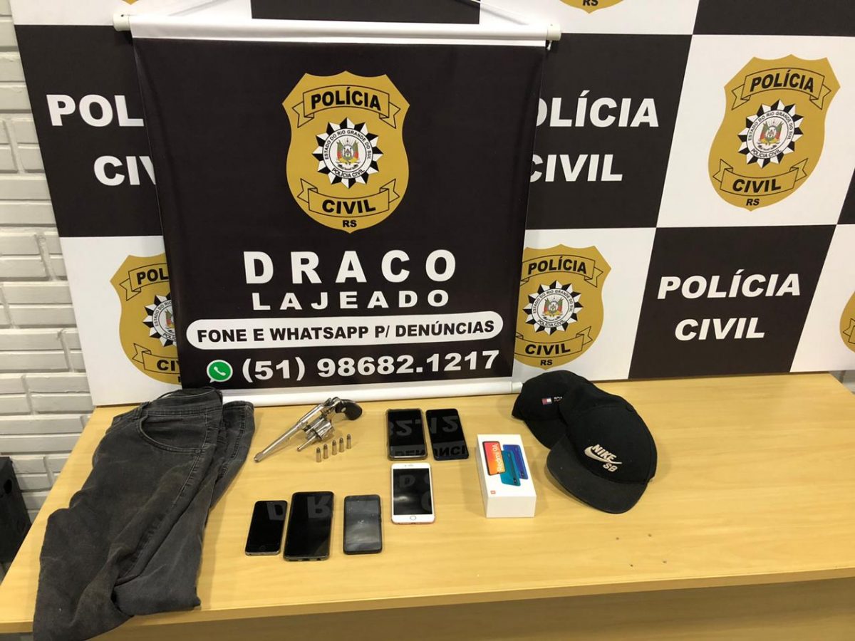 Draco prende suspeitos de roubo de veículos e cargas de cigarros