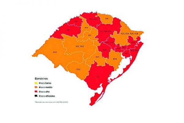 Dados indicam Vale no limite entre a laranja e a vermelha