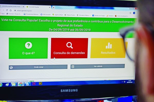 Apenas 1% dos eleitores do Vale já votou na Consulta Popular