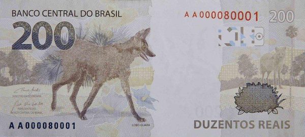 Cédula de R$ 200 entra em circulação hoje