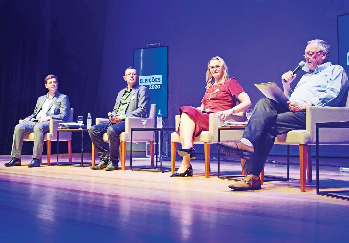 Candidatos apresentam propostas ao Fórum  das Entidades