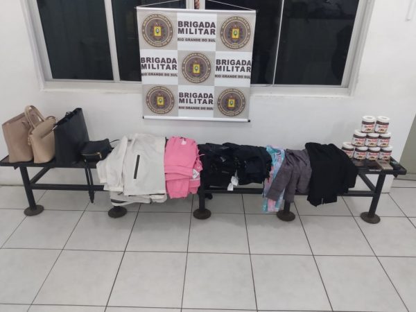 Brigada Militar prende suspeitos de furto qualificado no Shopping Lajeado